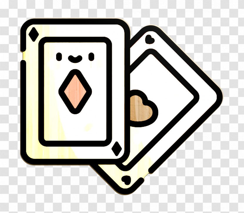 Night Party Icon Cards Icon Poker Icon Transparent PNG