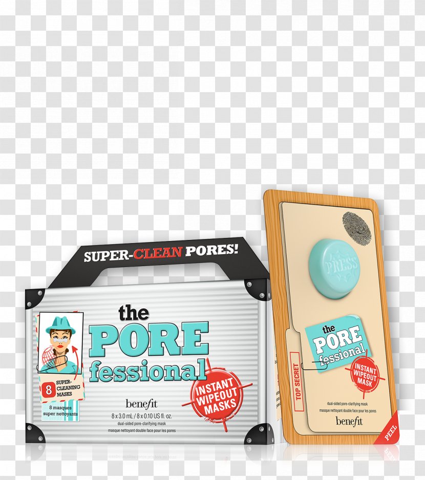 Benefit POREfessional Face Primer The Instant Wipeout Mask Cosmetics - Exfoliation Transparent PNG