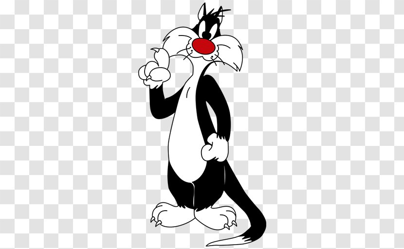 Sylvester Jr. Cat Tweety Looney Tunes - Frame Transparent PNG