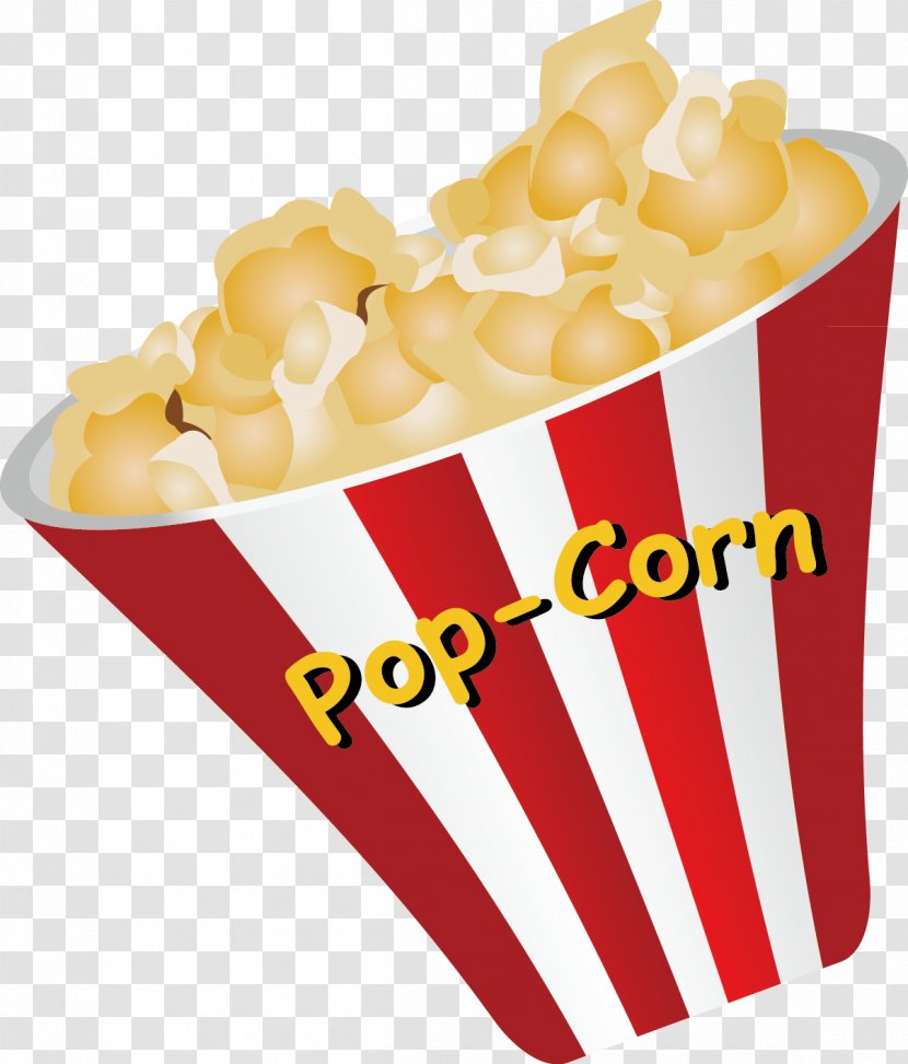 Popcorn Red - Raster Graphics - Decorative Box Vector Transparent PNG
