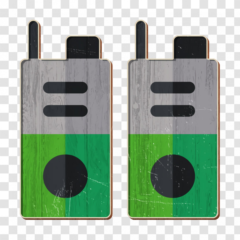 Walkie Talkie Icon Frequency Icon Summer Camp Icon Transparent PNG