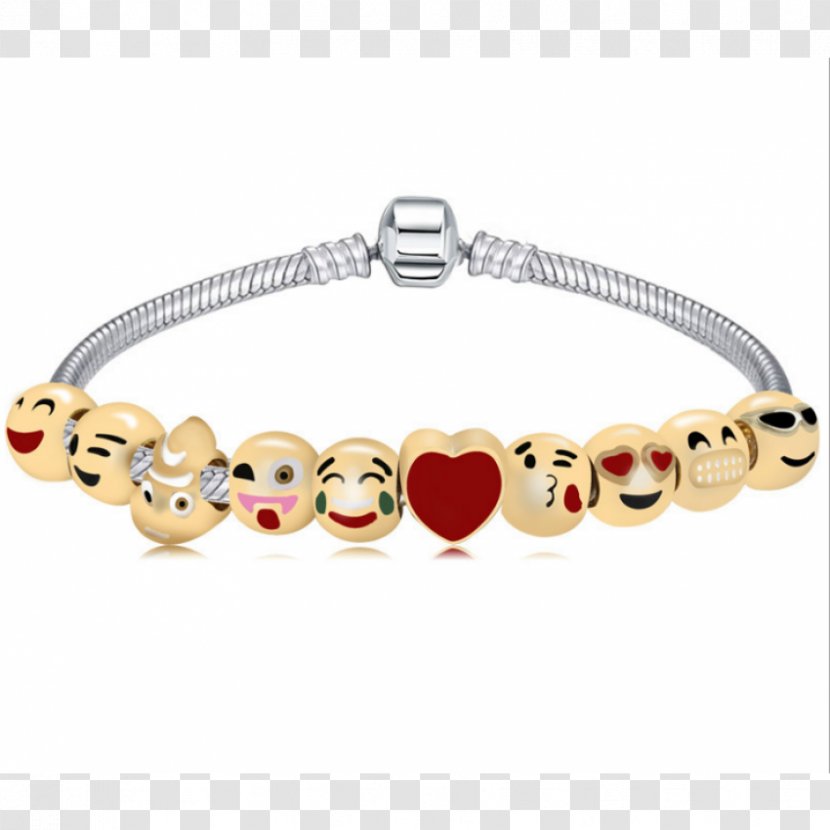 Charm Bracelet Pandora Bead Gold - Silver - Beads Transparent PNG