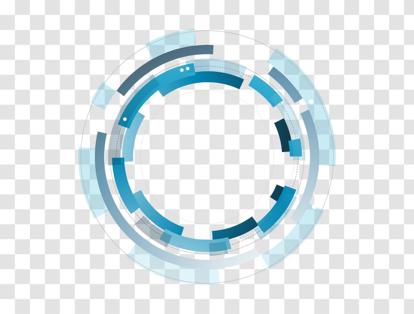 Circle Font - Aqua Transparent PNG