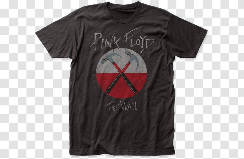 Concert T-shirt Dark Side Of The Moon Tour Wall Pink Floyd - Active Shirt Transparent PNG