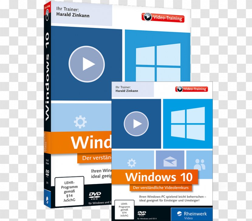 DVD-ROM Windows 10 Compact Disc - Cover Transparent PNG