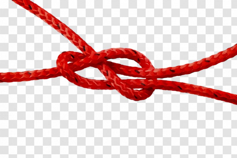 Rope Knot - Red Transparent PNG