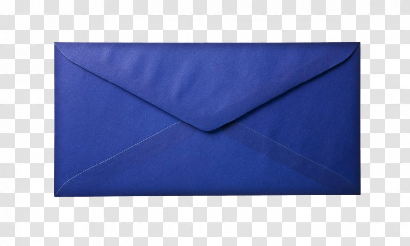 Paper Cobalt Blue Electric Rectangle - Letter Stamp Transparent PNG