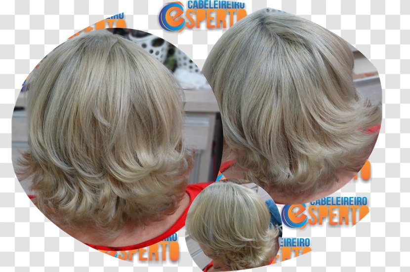Blond Hair Coloring Care Wig - Hairstyle Transparent PNG