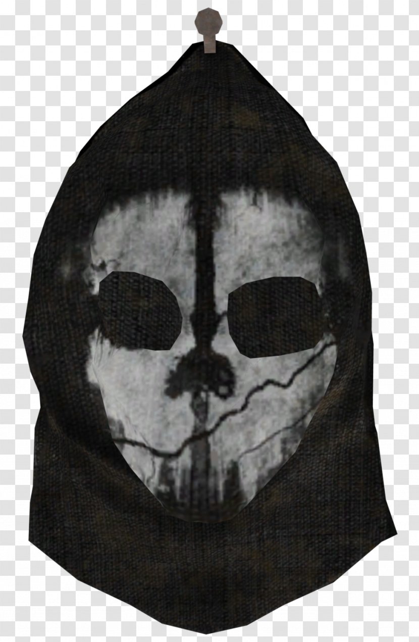Call Of Duty: Ghosts PlayStation 4 Mask 3 - Ghost Transparent PNG
