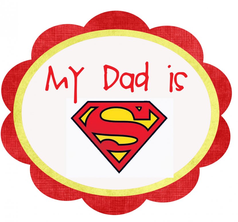 Superman Batman Iron Man T-shirt Logo - Love Dad Cliparts Transparent PNG