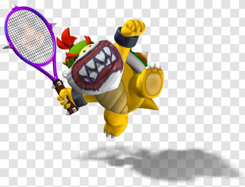 Mario Power Tennis Super Bros. - Nintendo - Artwork Transparent PNG