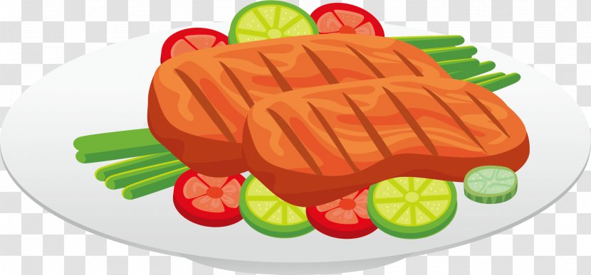 Bacon Chicken Steak Food - Fast - Lunch Transparent PNG
