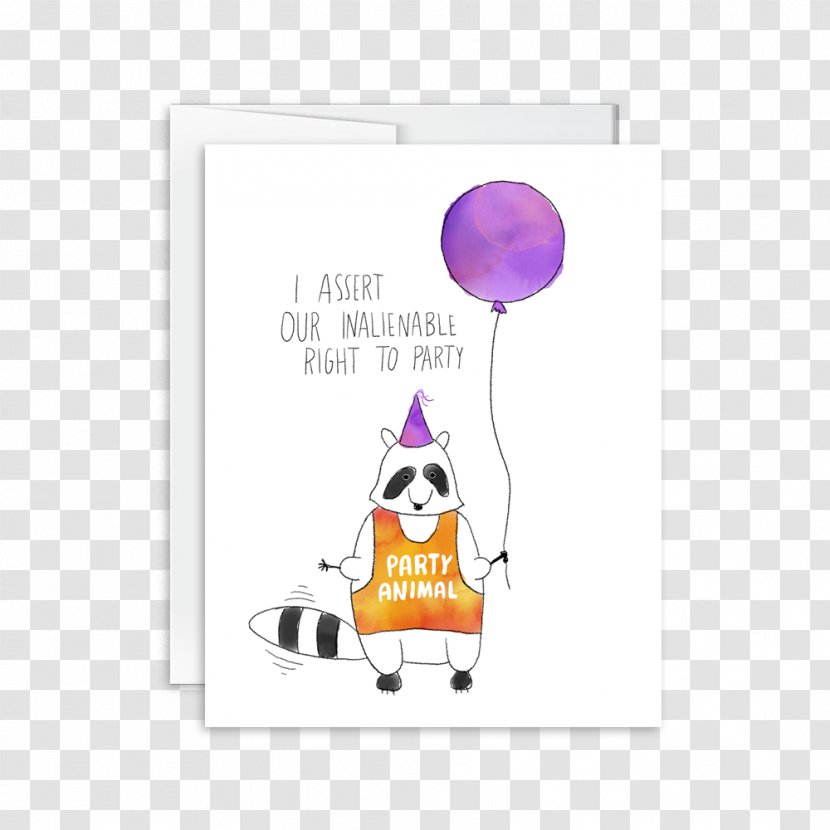 Greeting & Note Cards Balloon Paper Birthday - Party Transparent PNG