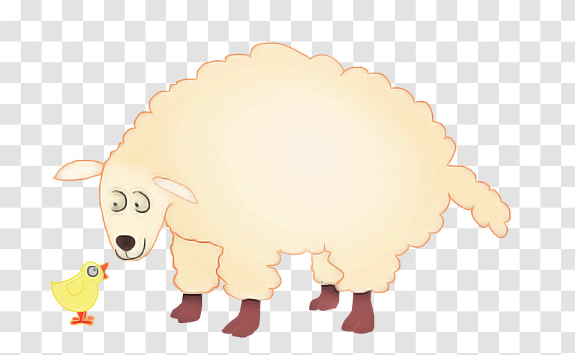 Sheep Sheep Cartoon Livestock Cow-goat Family Transparent PNG