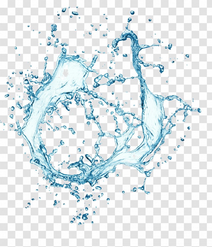 Water Dynamics Computer File - Blue - Dynamic Transparent PNG