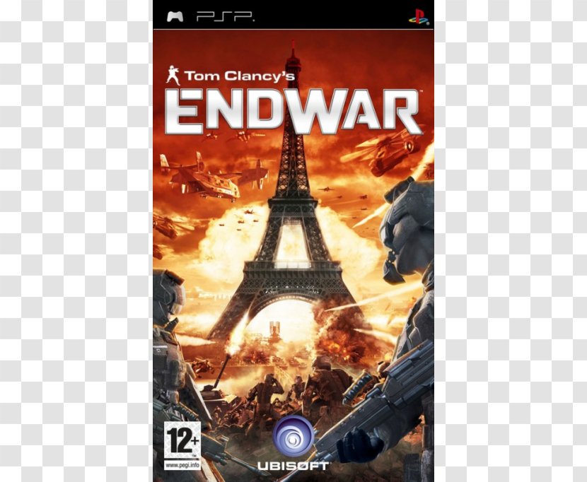 Tom Clancy's EndWar Xbox 360 H.A.W.X PlayStation PSP - Playstation Transparent PNG