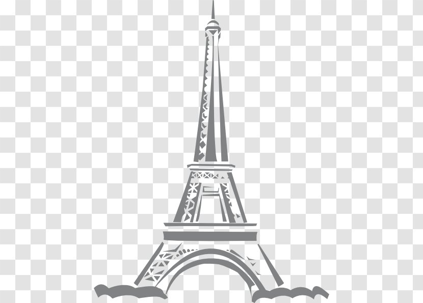 Eiffel Tower Clip Art - Tour Vector Transparent PNG