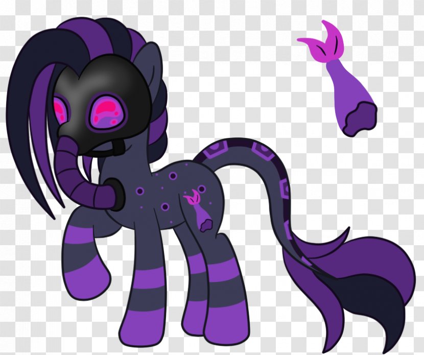 My Little Pony Horse DeviantArt Zebra - Purple Transparent PNG