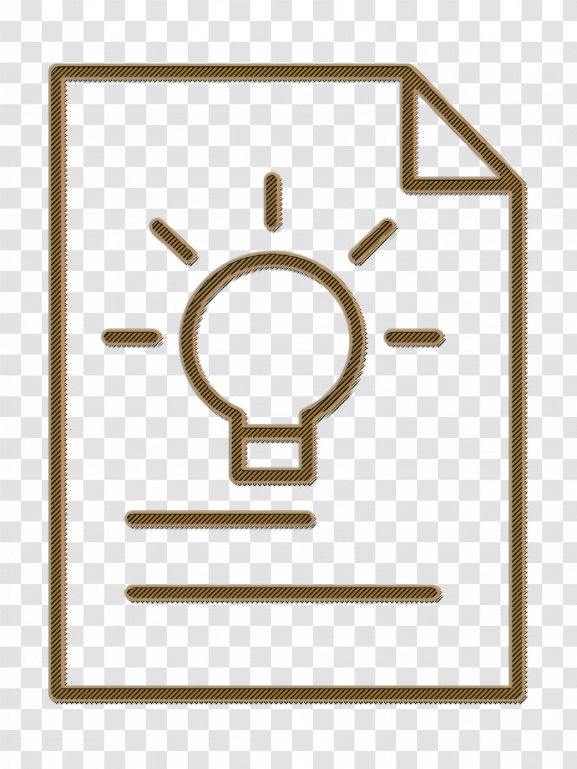 Creative Icon Idea Icon Light Bulb Icon Transparent PNG