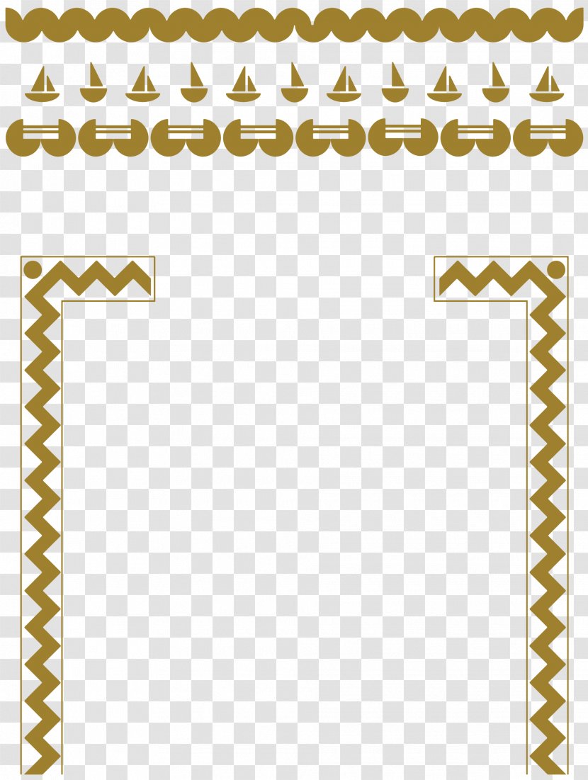 Quilting Cattail Pattern - Foundation Piecing - Luxury Frame Transparent PNG