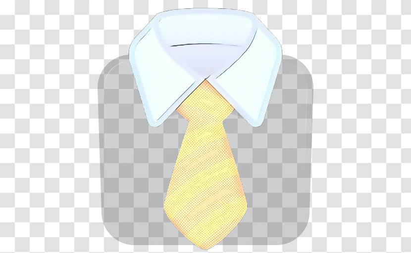 White Yellow Clothing Blue Pink - Tie Neck Transparent PNG