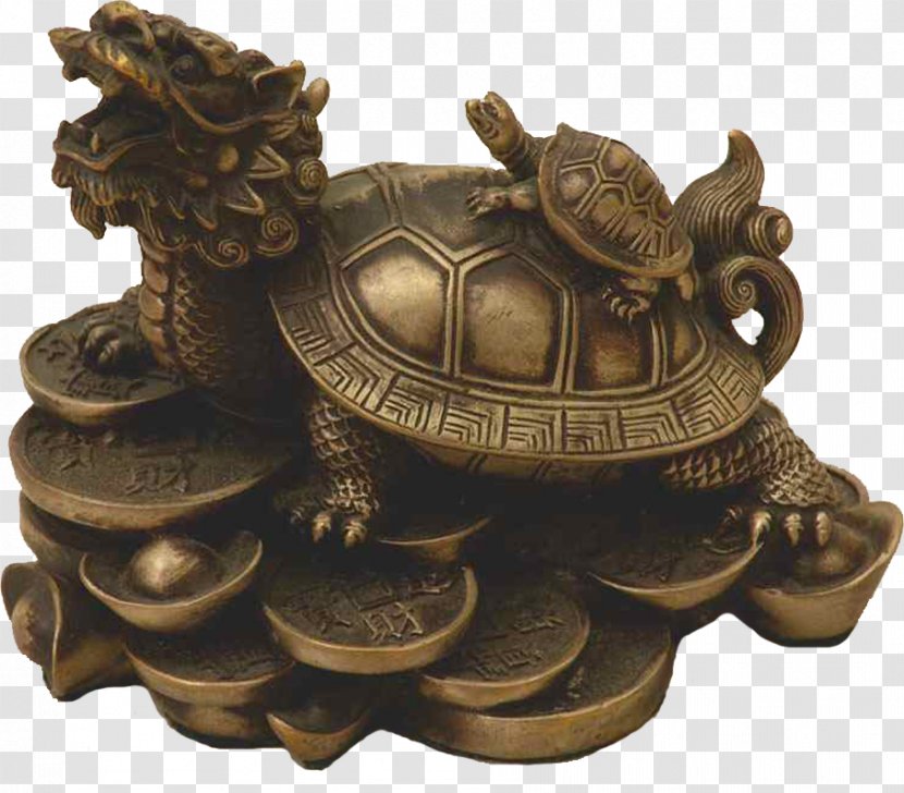 Tortoise Bronze 01504 Statue Antique - Cat--chinese Transparent PNG