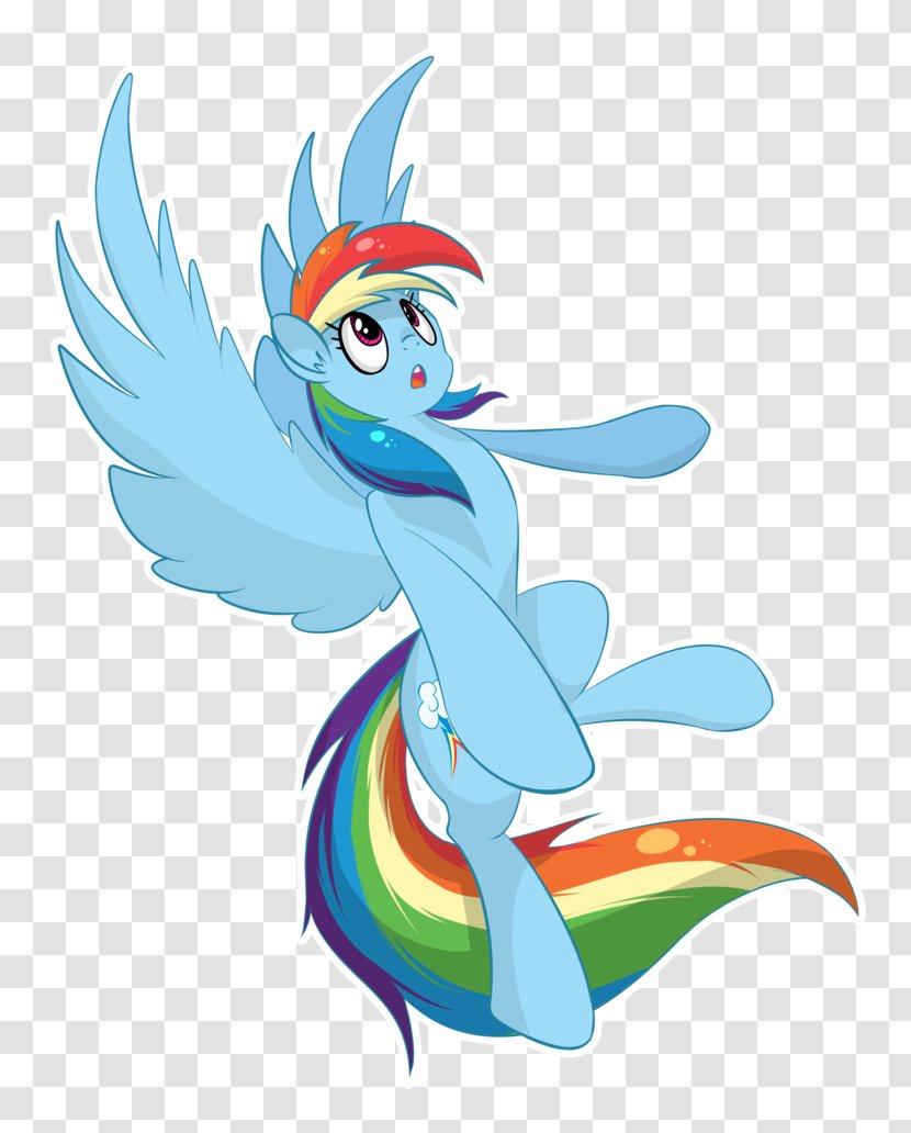 Rainbow Dash DeviantArt Illustration Design - Fictional Character - Little Pony Transparent PNG