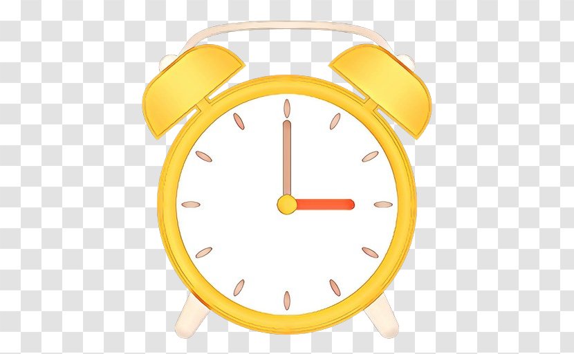 Clock Background - Yellow - Wall Home Accessories Transparent PNG