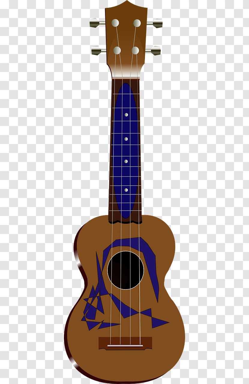 Ukulele Musical Instruments Guitar - Cartoon Transparent PNG