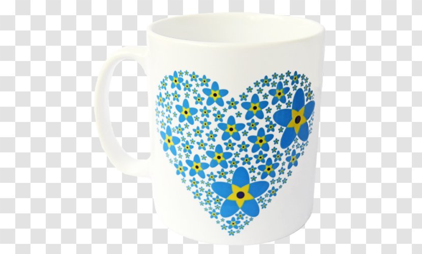 Dementia Cupcake Scorpion Grasses Mug Northern Ireland - Coffee Cup - Symbol Transparent PNG