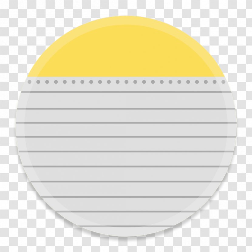 Circle Yellow - Notes Transparent PNG