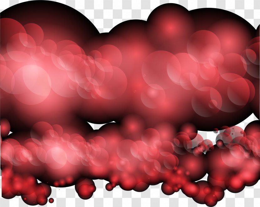 Light Halo - Cartoon - Red Bubble Transparent PNG