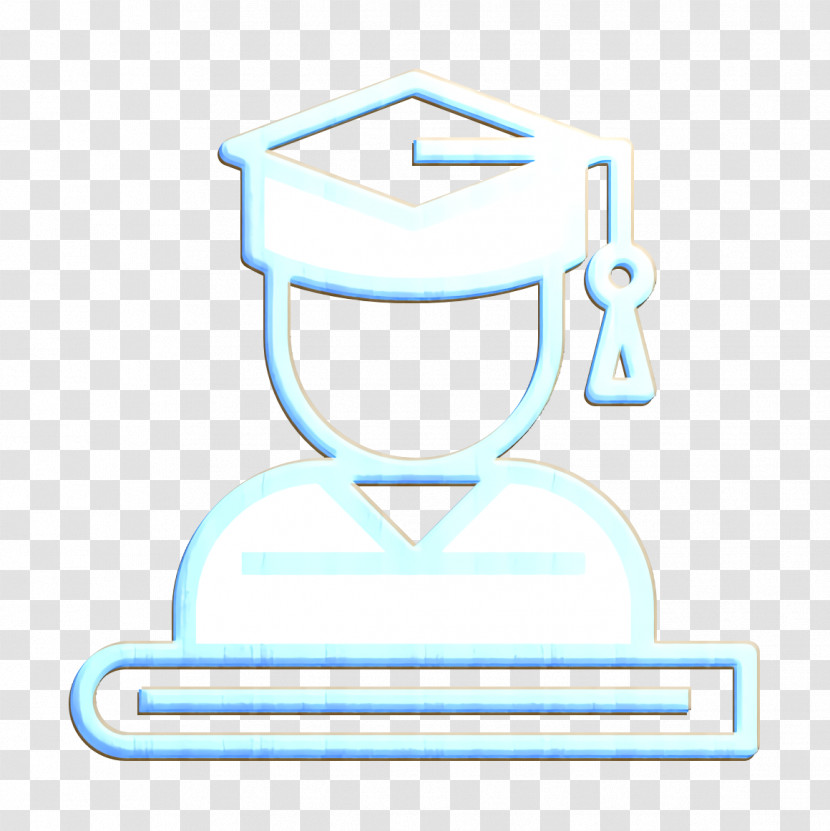Graduate Icon Book And Learning Icon School Icon Transparent PNG