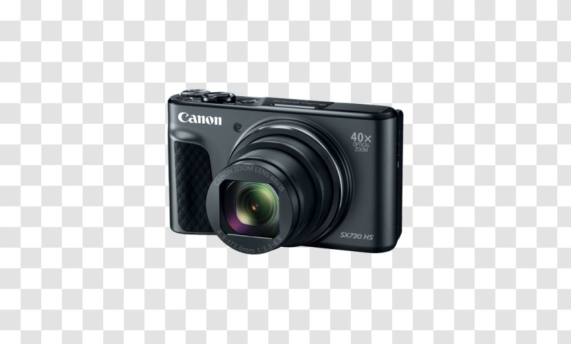 Point-and-shoot Camera Canon PowerShot SX720 HS Black - Single Lens Reflex Transparent PNG