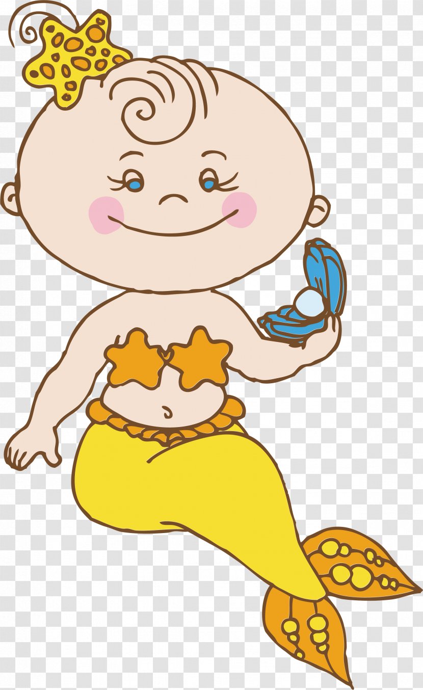 La Sirenita Y Otros Cuentos Clip Art - Toddler - Mermaid Transparent PNG