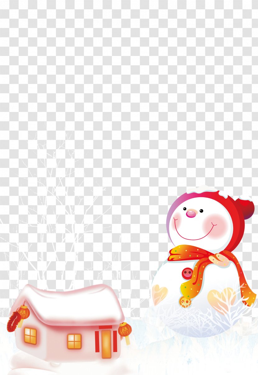 Snowman - Bird - Snow House And Transparent PNG