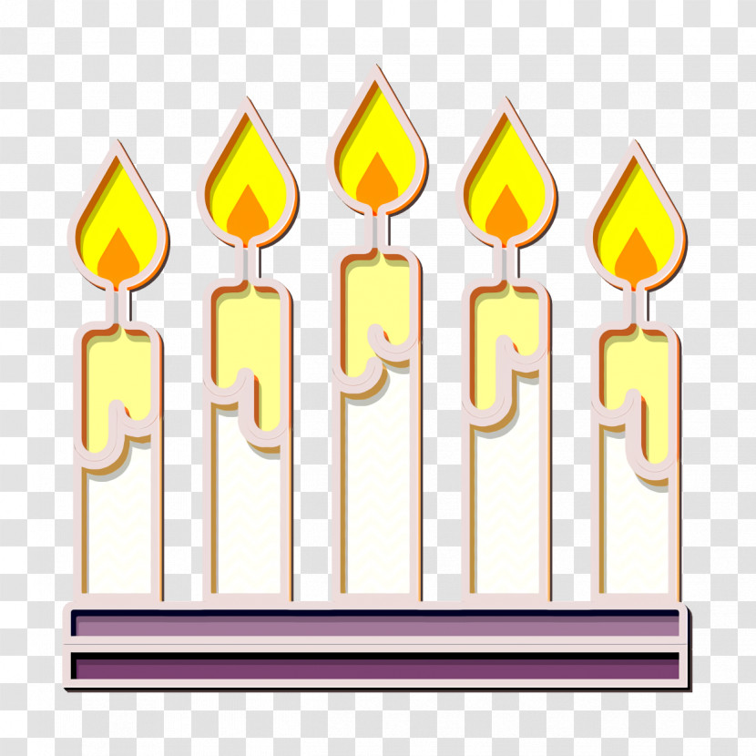 Candle Icon Winter Icon Transparent PNG