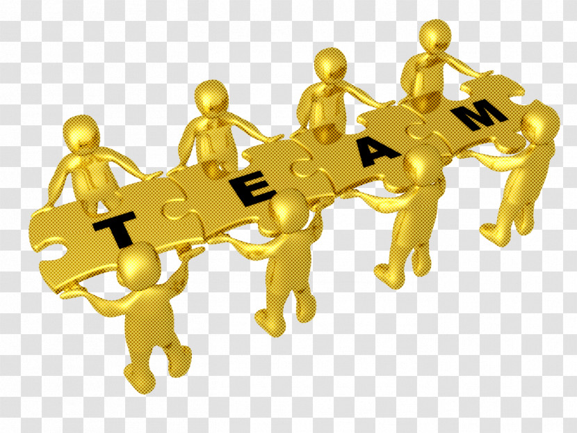 Social Group Yellow Team Collaboration Gesture Transparent PNG
