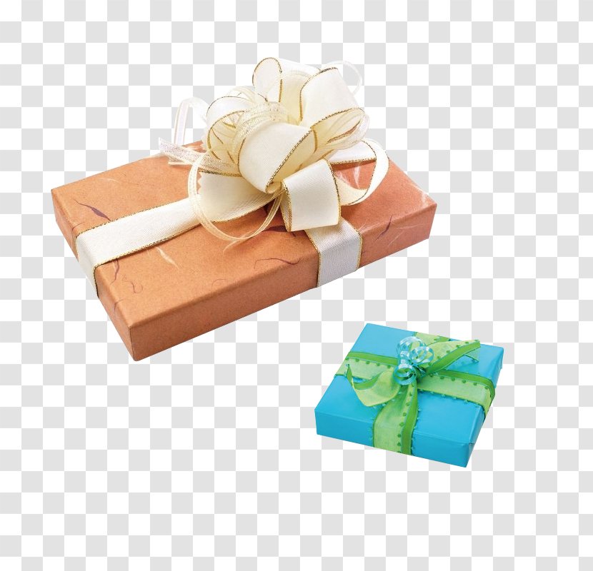 Paper Gift Packaging And Labeling Box Ribbon - Gratis - Boxes Transparent PNG
