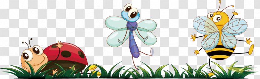 Insect Cartoon Clip Art - Insects Transparent PNG