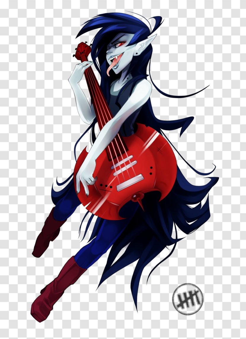Marceline The Vampire Queen Adventure Time: Explore Dungeon Because I Don't Know! Legendary Creature Axe Bass - Heart Transparent PNG