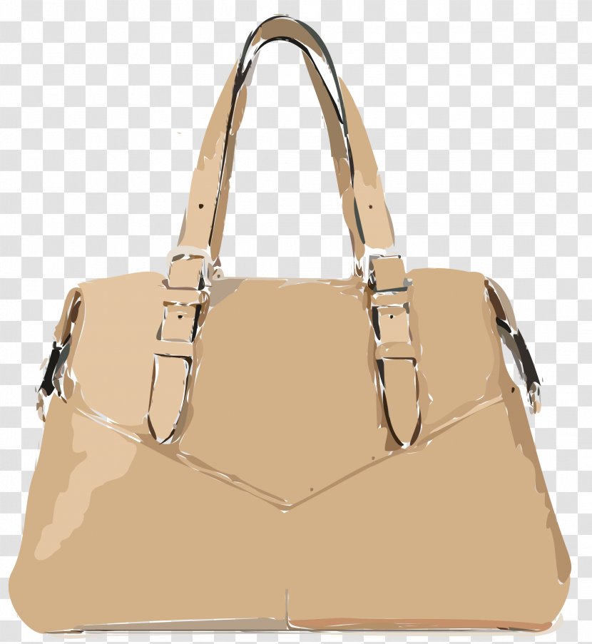 Handbag Leather Tan Tote Bag - Shoulder Transparent PNG
