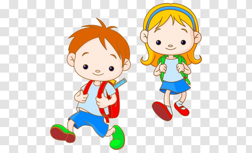 School Child Clip Art - Fictional Character Transparent PNG