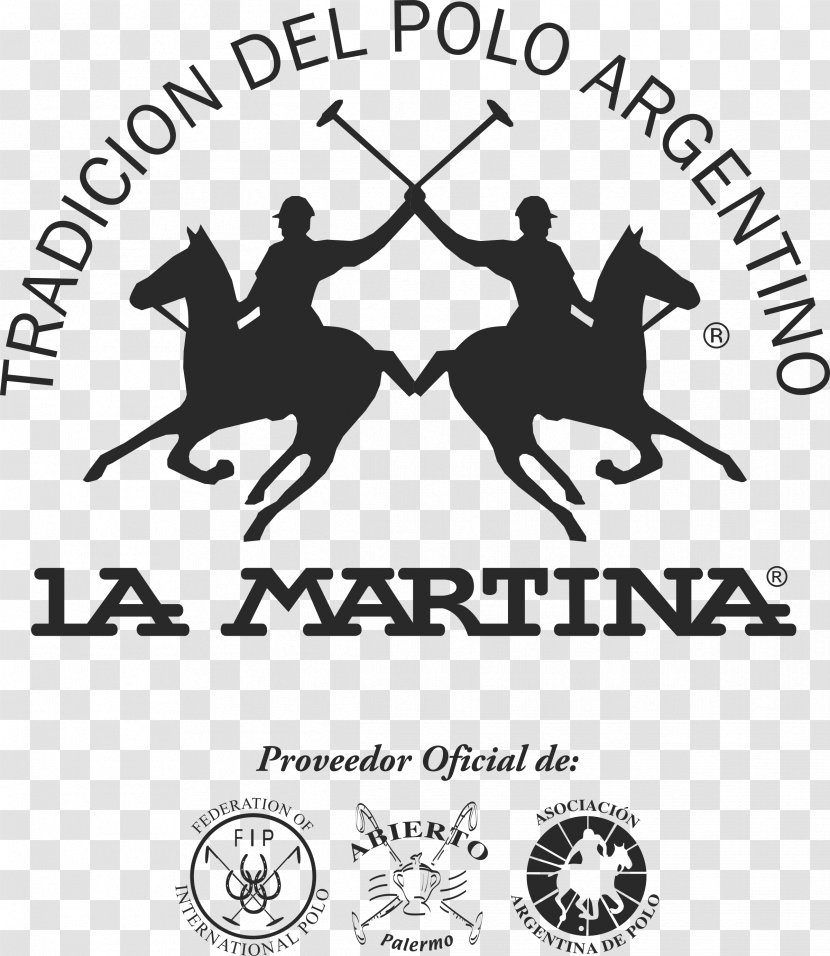 La Martina Guatemala Clothing Polo Shirt Logo - White Transparent PNG