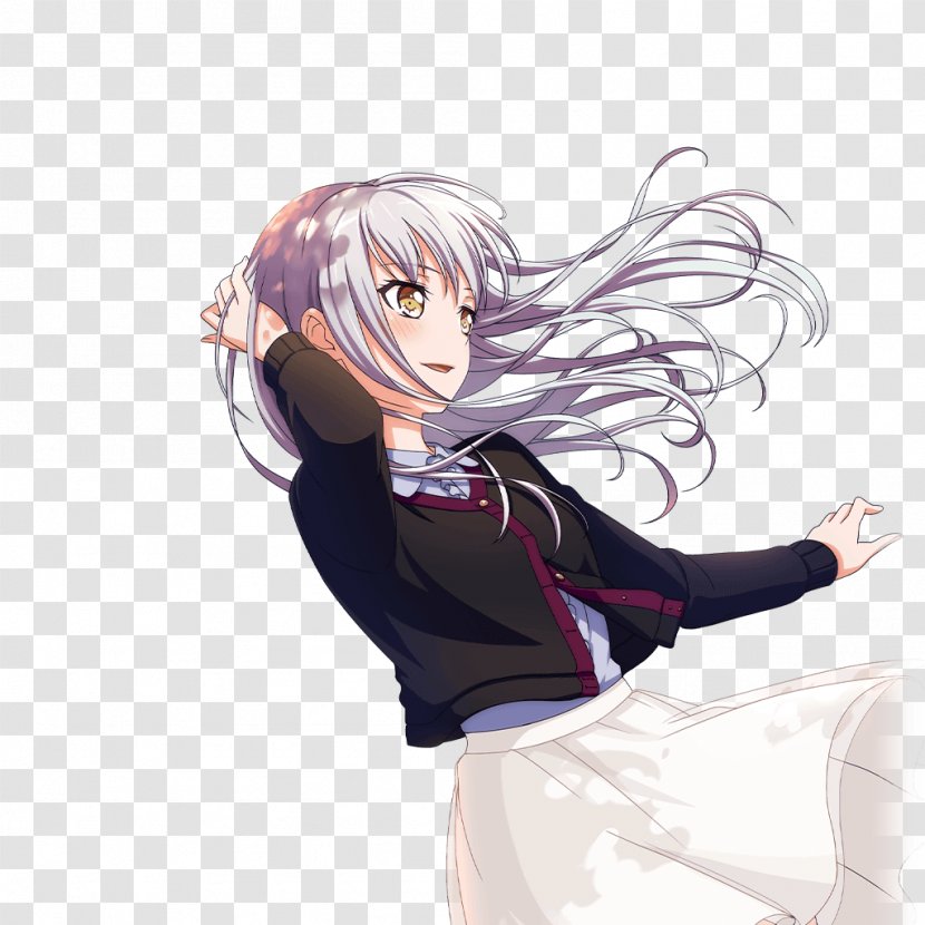 BanG Dream! Girls Band Party! Roselia Craft Egg All-female - Flower - Pure Cotton Transparent PNG