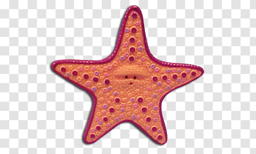 Peach Nemo Gurgle Starfish - Organism - Real Transparent PNG