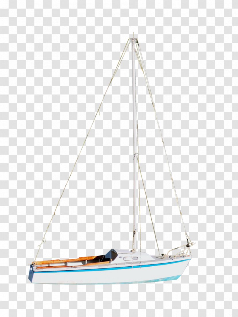 Sail Scow Yawl Sloop Lugger - Microsoft Azure - Clipart Transparent PNG