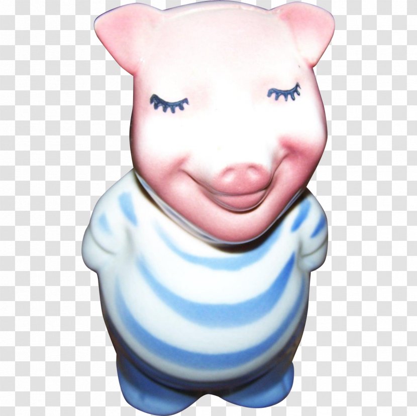 Piggy Bank Snout Nose Animal - Figurine Transparent PNG