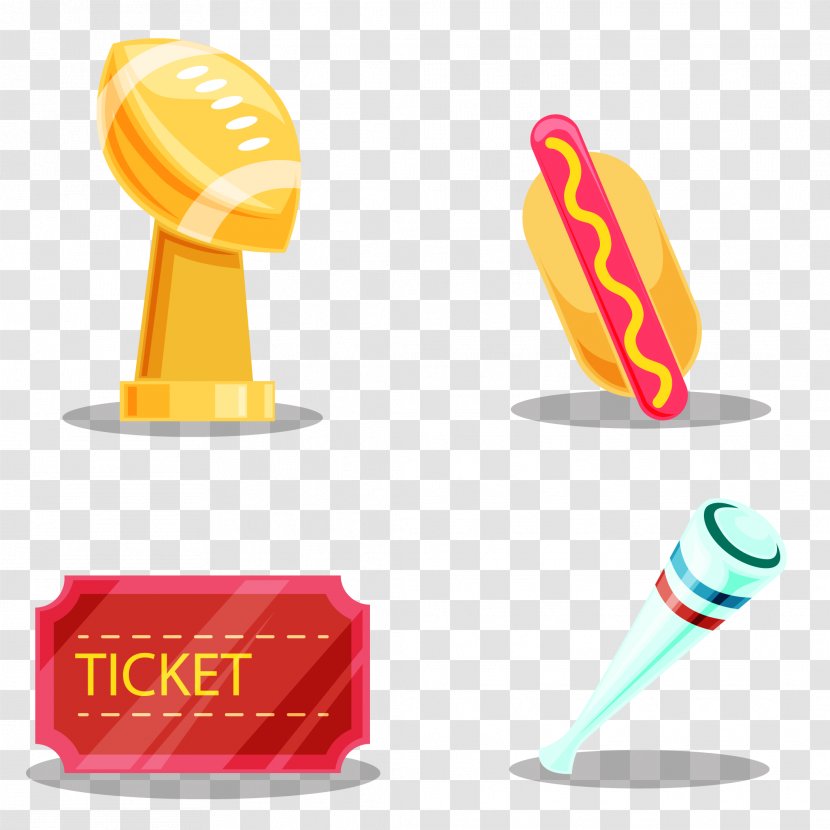 American Football Trophy Clip Art - Vector Fantastic Object Transparent PNG