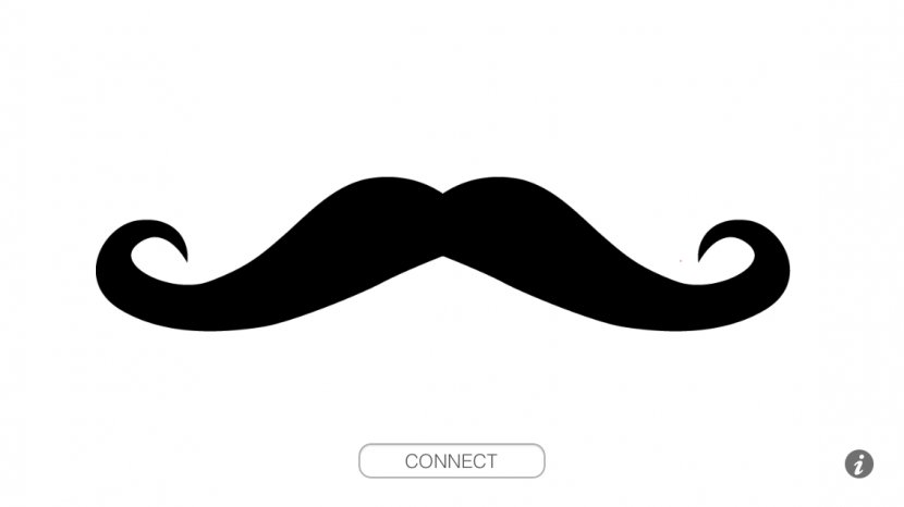 Alcatel Idol 4 Moustache Android Telephone - Silhouette - Mustache Outline Transparent PNG